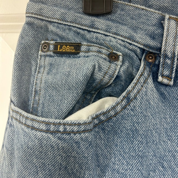 Lee Men's Light Blue Straight Jeans - Picture 3 of 5